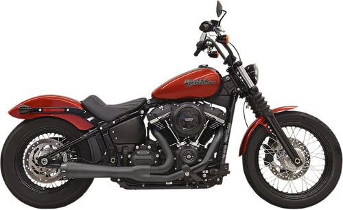 BASSANI XHAUST - 1S72RB - 2-into-1 Road Rage Exhaust System - Black