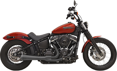 BASSANI XHAUST - 1S72RB - 2-into-1 Road Rage Exhaust System - Black