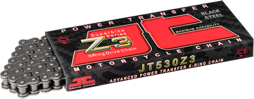 JT CHAINS - JTC520Z3-110RL - 520 Z3 - Heavy Duty Drive Chain - 110 Links