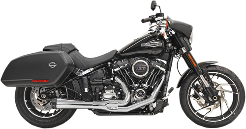 BASSANI XHAUST - 1S81R - 2-into-1 Road Rage Exhaust System - Chrome