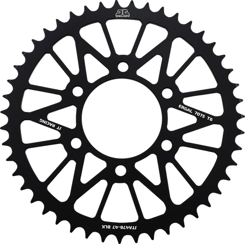 JT SPROCKETS - JTA478.47BLK - Rear Sprocket - Kawasaki - Black - 47 Tooth