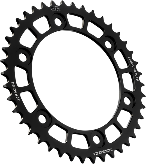 JT SPROCKETS - JTA1308.42BLK - Rear Sprocket - Honda - Black - 42-Tooth