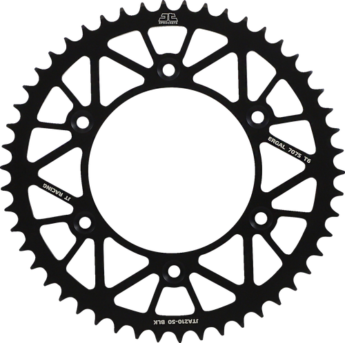 JT SPROCKETS - JTA210.50BLK - Rear Sprocket - Honda - Black - 50 Tooth