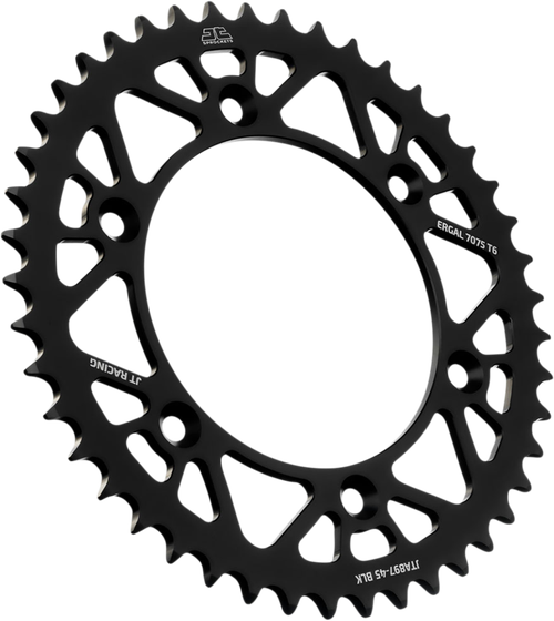 JT SPROCKETS - JTA897.45BLK - Rear Sprocket - Black - 45 Tooth