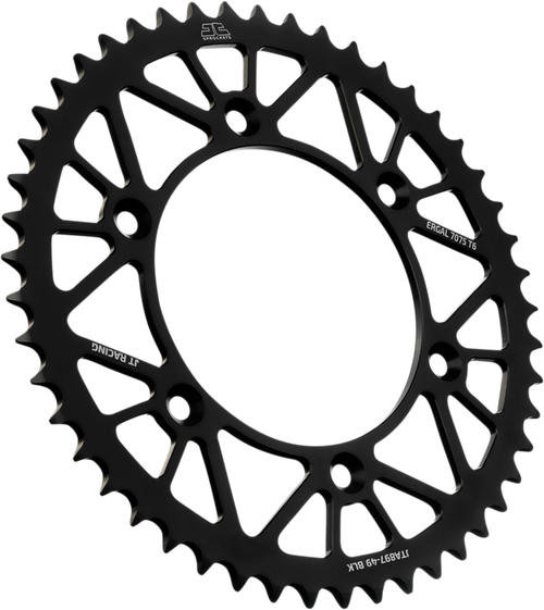 JT SPROCKETS - JTA897.49BLK - Rear Sprocket - Black - 49-Tooth