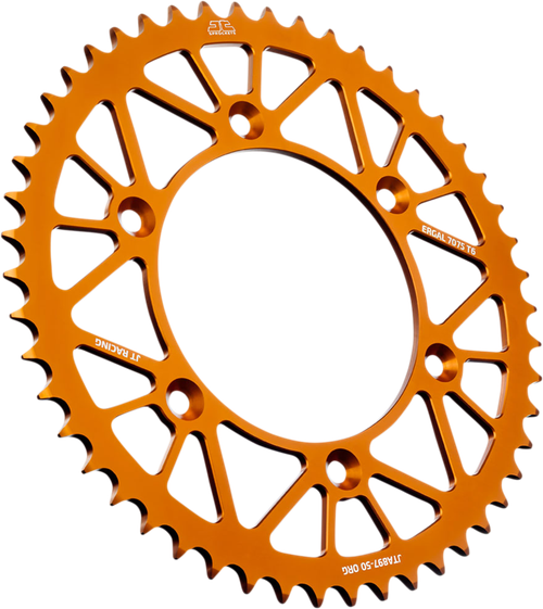 JT SPROCKETS - JTA897.50ORG - Rear Sprocket - Orange - 50-Tooth