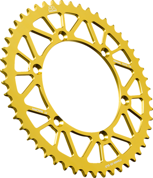 JT SPROCKETS - JTA460.50GLD - Rear Sprocket - Aluminum - 50 Tooth - Gold - Kawasaki