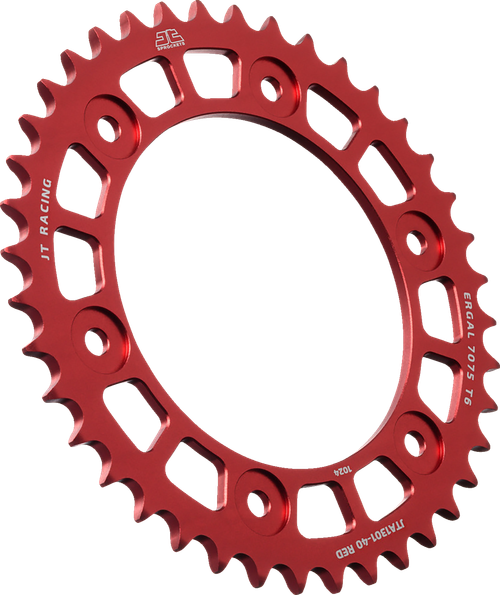JT SPROCKETS - JTA1301.40RED - Rear Sprocket - Aluminum - 40 Tooth - Red - CRF 300