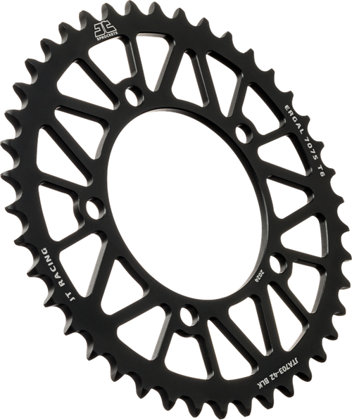 JT SPROCKETS - JTA703.42BLK - Rear Sprocket - Aluminum - 42 Tooth - Black - Aprilia