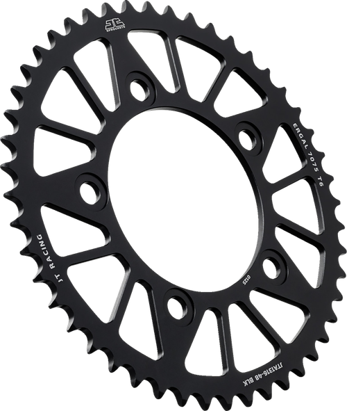 JT SPROCKETS - JTA1316.48BLK - Rear Sprocket - Aluminum - 48 Tooth - Black - Honda