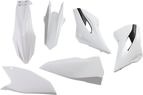 ACERBIS - 2393434584 - Standard Body Kit - '14 OEM White - Husqvarna - TE '14