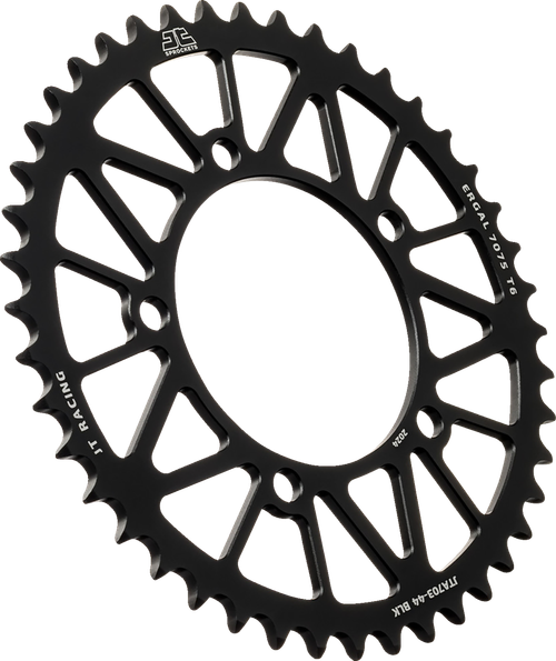 JT SPROCKETS - JTA703.44BLK - Rear Sprocket - Aluminum - 44 Tooth - Black - Aprilia