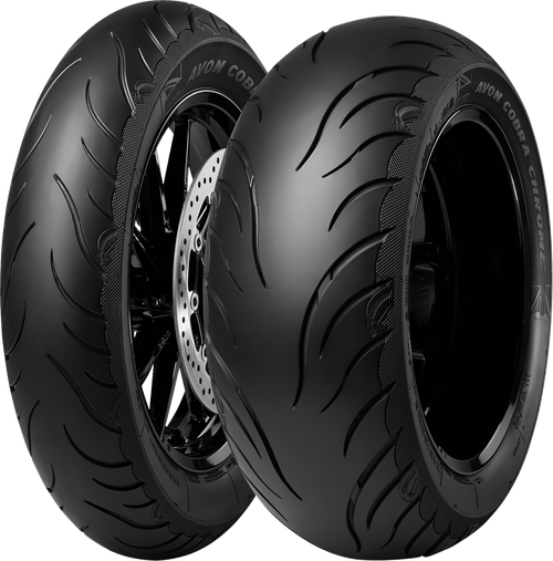 AVON - 640585 - Tire - Cobra Chrome AV91 - Front - 130/80B17 - 65H