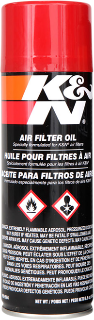 K & N - 99-0504 - Air Filter Oil - 6.5 oz. net wt. - Aerosol