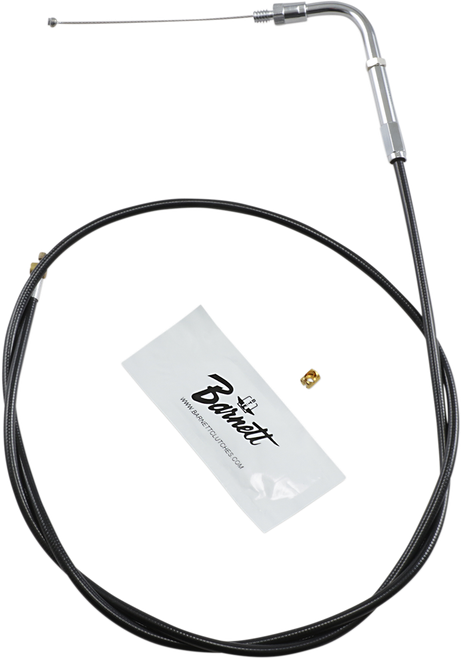 BARNETT - 101303090106 - Black Vinyl Throttle Cable - +6" Size - 39-1/2" Length