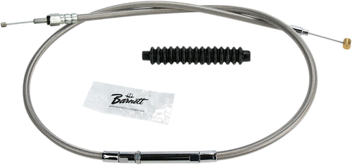 BARNETT - 1023110002 - High-Efficiency Stainless Steel Clutch Cable for Harley-Davidson - Standard - Buell