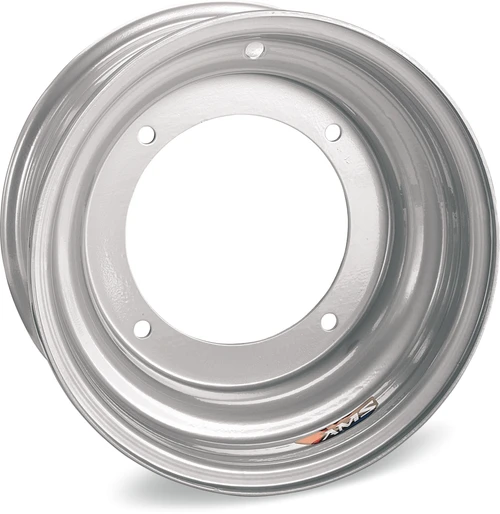 AMS - 0573-697 - Steel Wheel - Front - Chrome - 10x5 - 4/156 - 2+3
