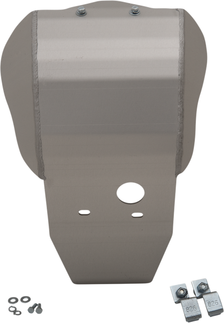 MOOSE OFFROAD - 0506-1429 - Skid Plate - Silver - Honda - CRF 450 X/RL