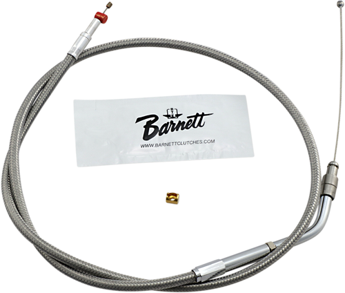 BARNETT - 1023030021 - Stainless Steel Throttle Cable - '96-'06 Sportster