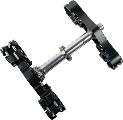 MOOSE OFFROAD - 0603-1087 - Triple Clamp - Gray - Yamaha