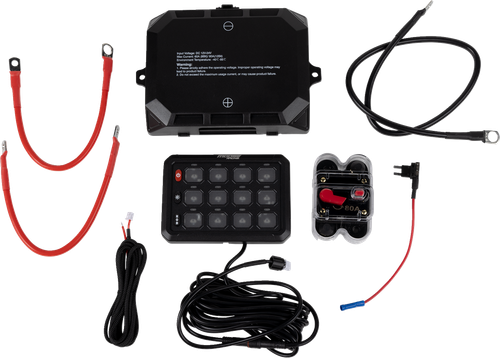 MOOSE OFFROAD - 0616-0435 - Gang Switch Panel - 12 Position