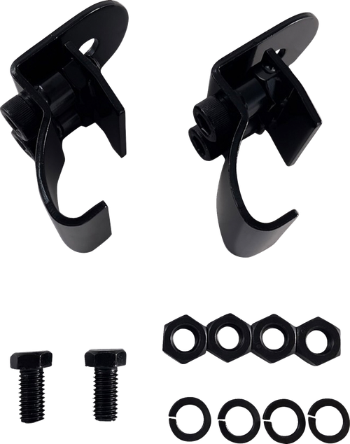 MOOSE OFFROAD - 0640-1752 - Clamps - Mirror - Pair - Pro-Fit