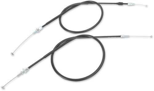 MOOSE OFFROAD - 0650-1196 - Black Vinyl Throttle Cable - 37-3/4" - Honda