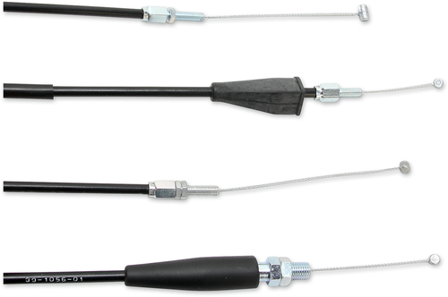 MOOSE OFFROAD - 0650-1264 - Black Vinyl Throttle Cable - 36-1/2" - Honda