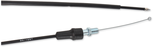 MOOSE OFFROAD - 0650-1266 - Black Vinyl Throttle Cable - Stock Length - Honda