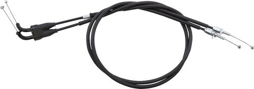 MOOSE OFFROAD - 0650-1726 - Black Vinyl Throttle Cable - Stock Length - Honda