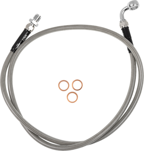 MOOSE OFFROAD - 0661-0094 - Stainless Steel Braided Clutch Line - Gas Gas