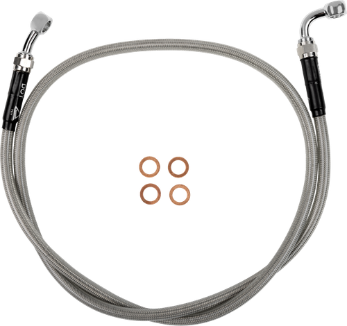 MOOSE OFFROAD - 0661-0106 - Stainless Steel Braided Clutch Line - TC/SX 85