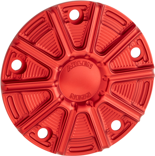 ARLEN NESS - 700-030 - Points Cover - Red - Twin Cam