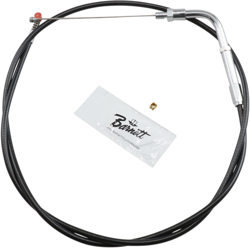 BARNETT - 101304001406 - Black Vinyl Idle Cable - +6" Size - 38" Length