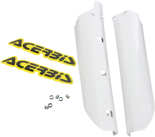 ACERBIS - 2404730002 - Fork Covers - Lower - White