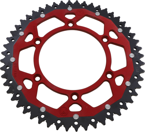 MOOSE OFFROAD - 1210-2646 - Dual Sprocket - 52 Tooth - Red - Gas Gas