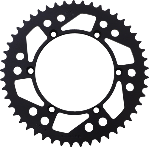 MOOSE OFFROAD - 1211-1466 - Rear Sprocket - Aluminum - 49 Tooth - Black - Kawasaki/Suzuki