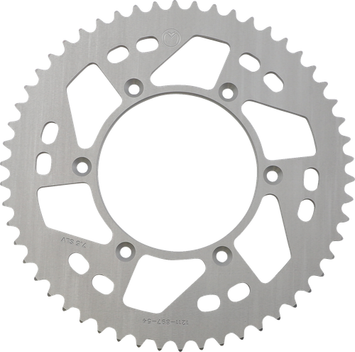 MOOSE OFFROAD - 1211-1557 - Rear Sprocket - Aluminum - 54 Tooth - Silver - Husaberg/Husqvarna/KTM