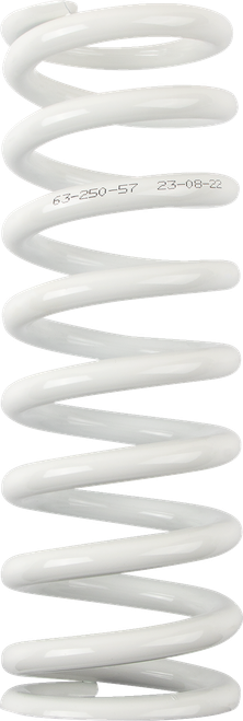 MOOSE OFFROAD - 1312-1036 - Shock Spring - 63 mm OD - 57 n/mm - White