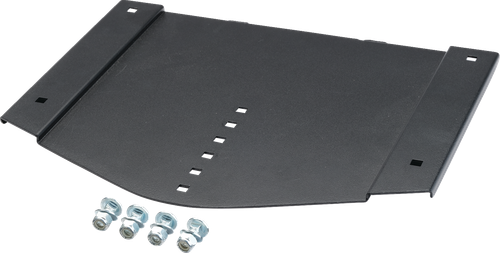 MOOSE OFFROAD - 1510-1191 - Adventure Bike Rack Mounting Plate - 8"x14" - Universal