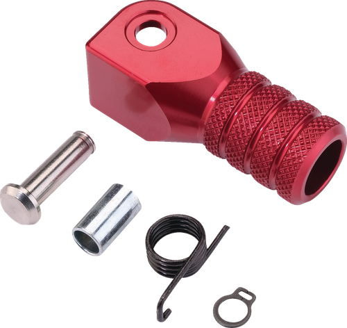 MOOSE OFFROAD - 1602-1637 - Knurled Shift Lever Tip - 0 mm - Red