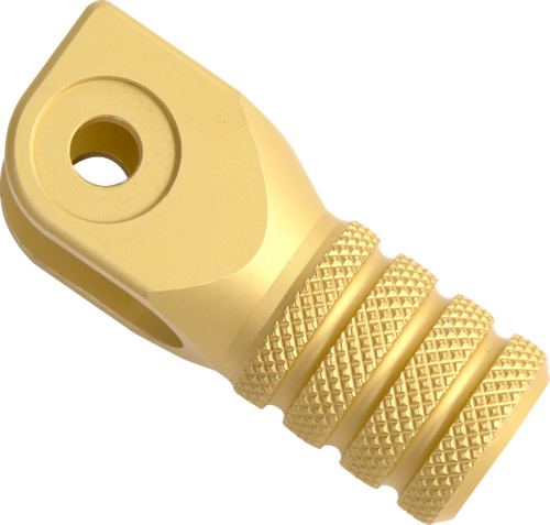 MOOSE OFFROAD - 1602-1641 - Knurled Shift Lever Tip - 0 mm - Gold