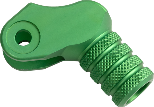 MOOSE OFFROAD - 1602-1645 - Knurled Shift Lever Tip - 20 mm - Green