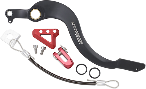 MOOSE OFFROAD - 1610-0337 - Brake Pedal - Red - Honda