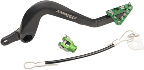 MOOSE OFFROAD - 1610-0547 - Brake Pedal - Green - Kawasaki