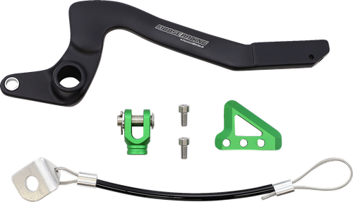 MOOSE OFFROAD - 1610-0644 - Brake Pedal - Green - Kawasaki