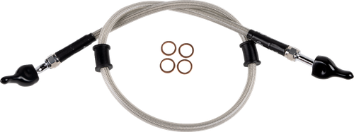 MOOSE OFFROAD - 1741-6406 - Brake Line - Stainless Steel