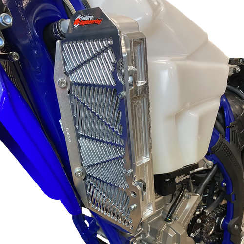MOOSE OFFROAD - 1901-0972 - Radiator Guards - Silver - Kawasaki
