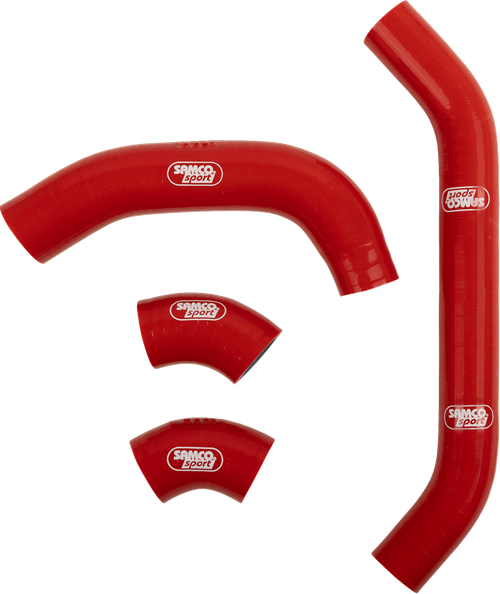MOOSE OFFROAD - 1902-1865 - OEM Fit Radiator Hose Kit - Red - Gas Gas/Husqvarna/KTM