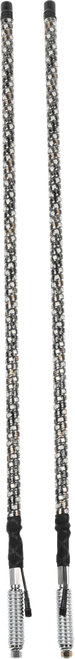 MOOSE OFFROAD - 2040-3446 - Whip Light - 3' - RGB - Bluetooth